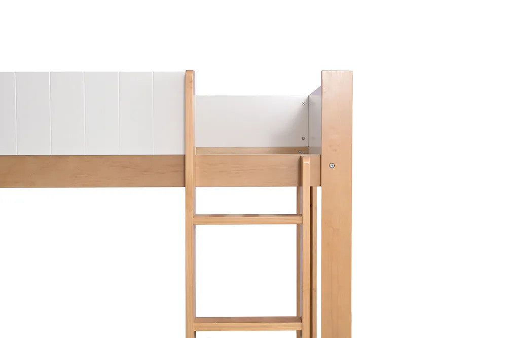 Furniture of America - Terri - Twin/Twin Bunk Bed w/ 6" Mattress - FM-BK204A-T-BED+M6 view 6