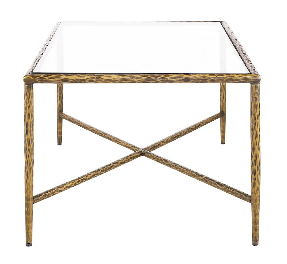 Furniture of America - Terva - Coffee Table - Matte Gold - FM47020GD-C-3A view 2