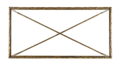 Furniture of America - Terva - Coffee Table - Matte Gold - FM47020GD-C-3A view 3