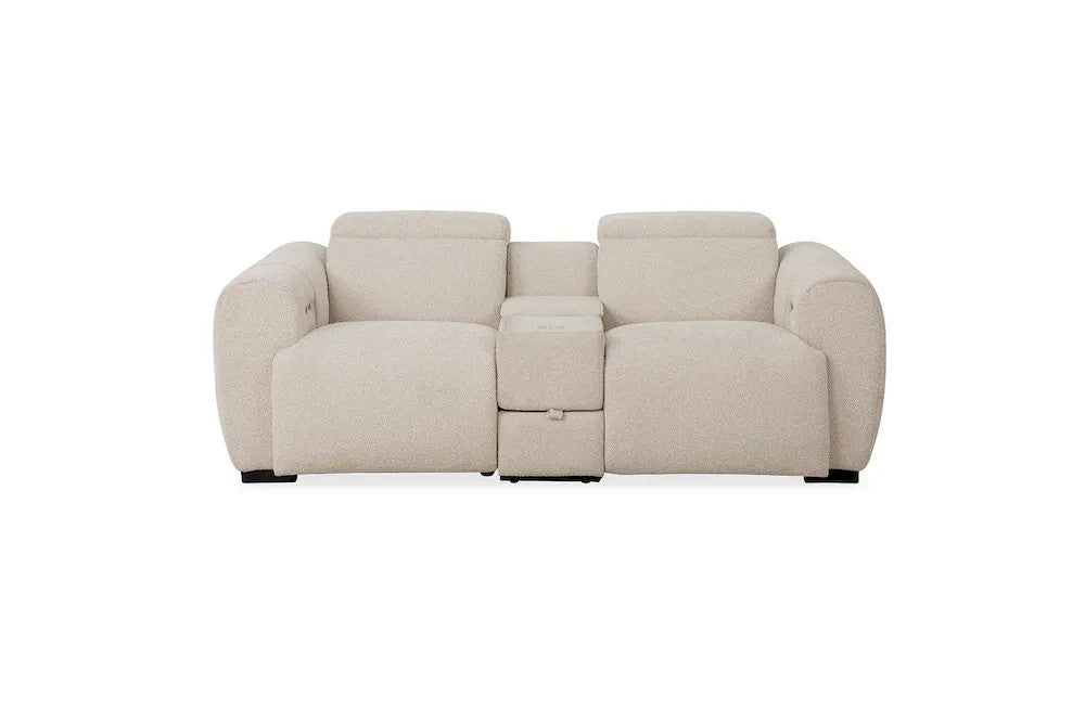 Furniture of America - Thaddea - Power Sofa + Loveseat - CM9934WH-PM-2PC view 2