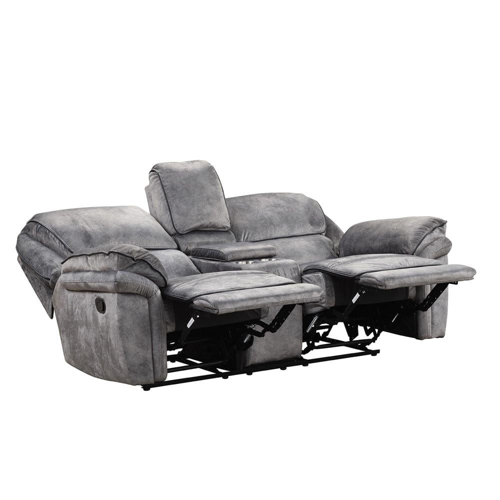 Furniture of America - Themis Loveseat in Gray - NX6002GY-LV View 3