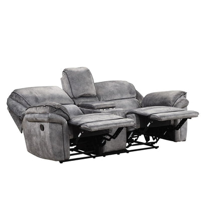 Furniture of America - Themis Loveseat in Gray - NX6002GY-LV View 3
