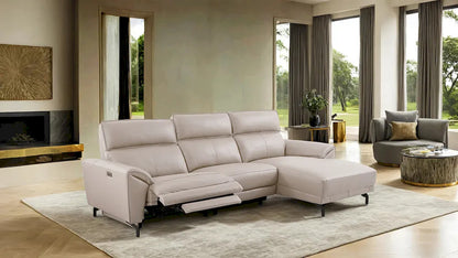 Furniture of America - Themis - Power Sectional, Right Chaise, White - CM9937WH-SECT-PM-R view 2