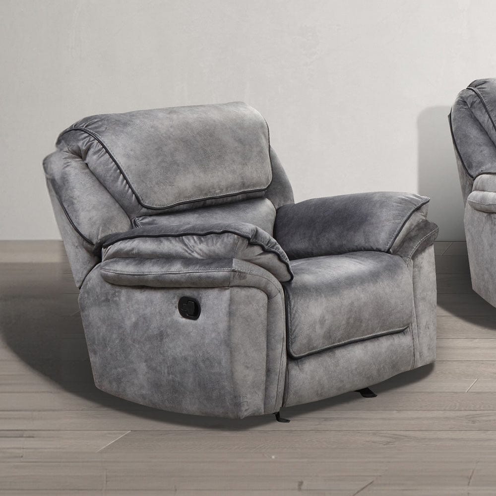 Furniture of America - Themis Recliner in Gray - NX6002GY-CH View 1