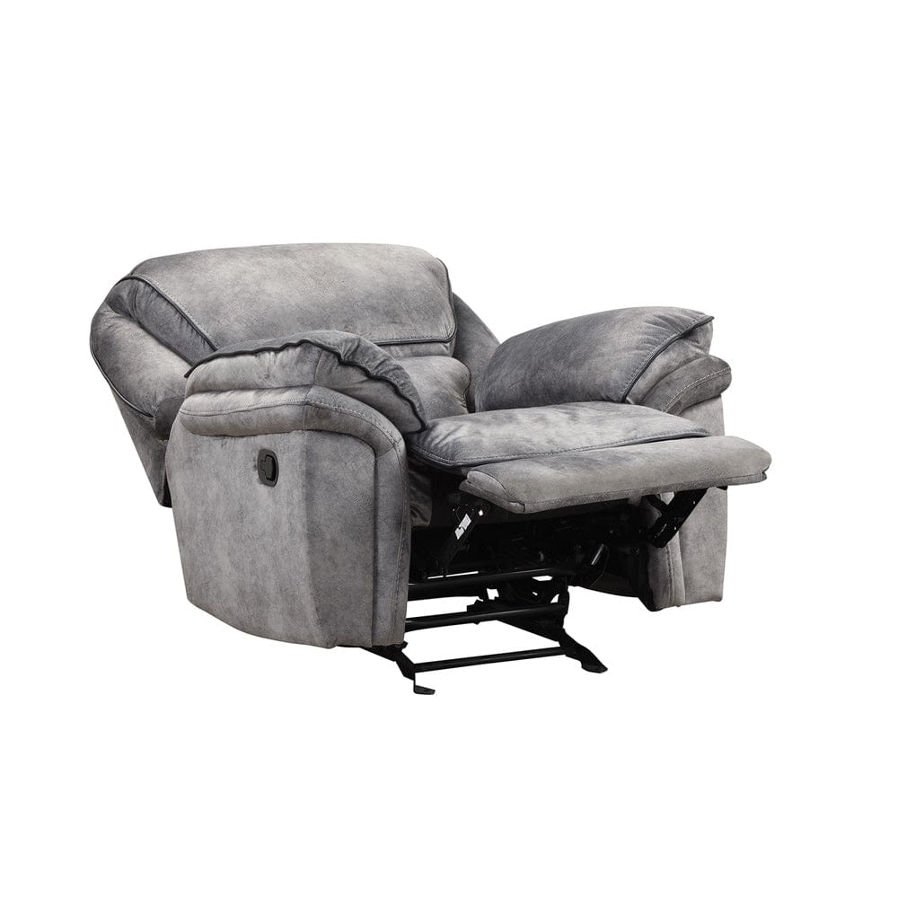 Furniture of America - Themis Recliner in Gray - NX6002GY-CH View 2