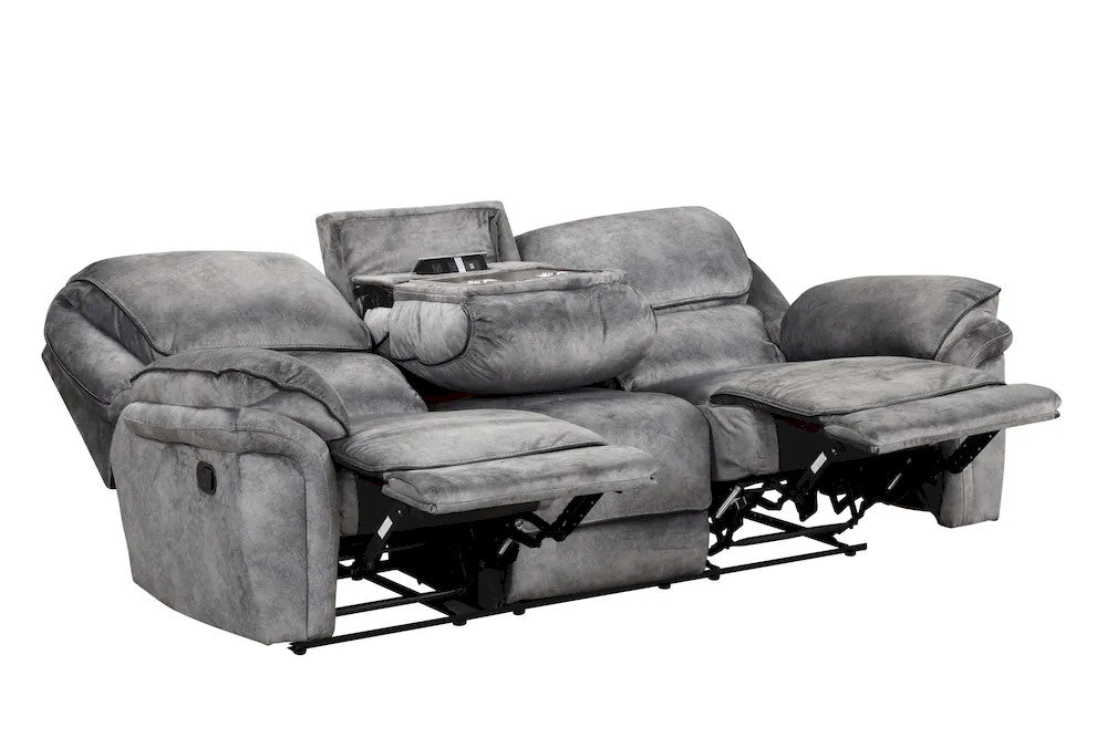 Furniture of America - Themis - Sofa, Gray - NX6002GY-SF view 2