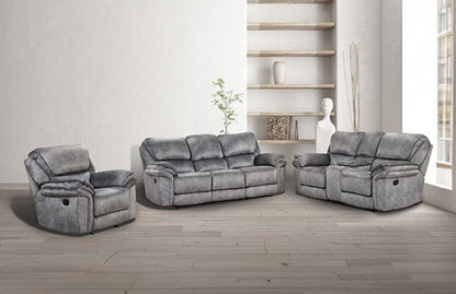 Furniture of America - Theola Sofa + Loveseat + Chair in Gray - NX6002GY-3PC View 1