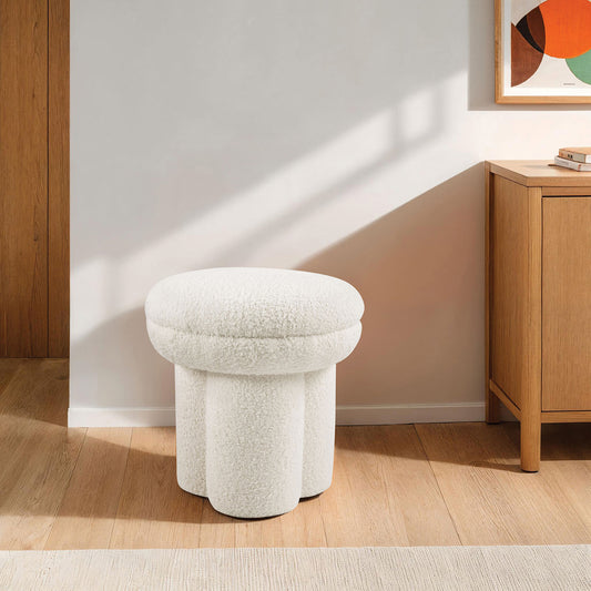 Furniture of America - Thisbe Stool in Beige - FM-AC8003WH View 1