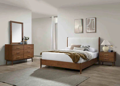 Furniture of America - Thusis - 4 Pc. Queen Bedroom Set w/ 2NS - FM7221WN-Q-5PC-2NS view 1