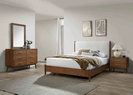Furniture of America - Thusis - 4 Pc. Queen Bedroom Set w/ 2NS - FM7221WN-Q-5PC-2NS view 1