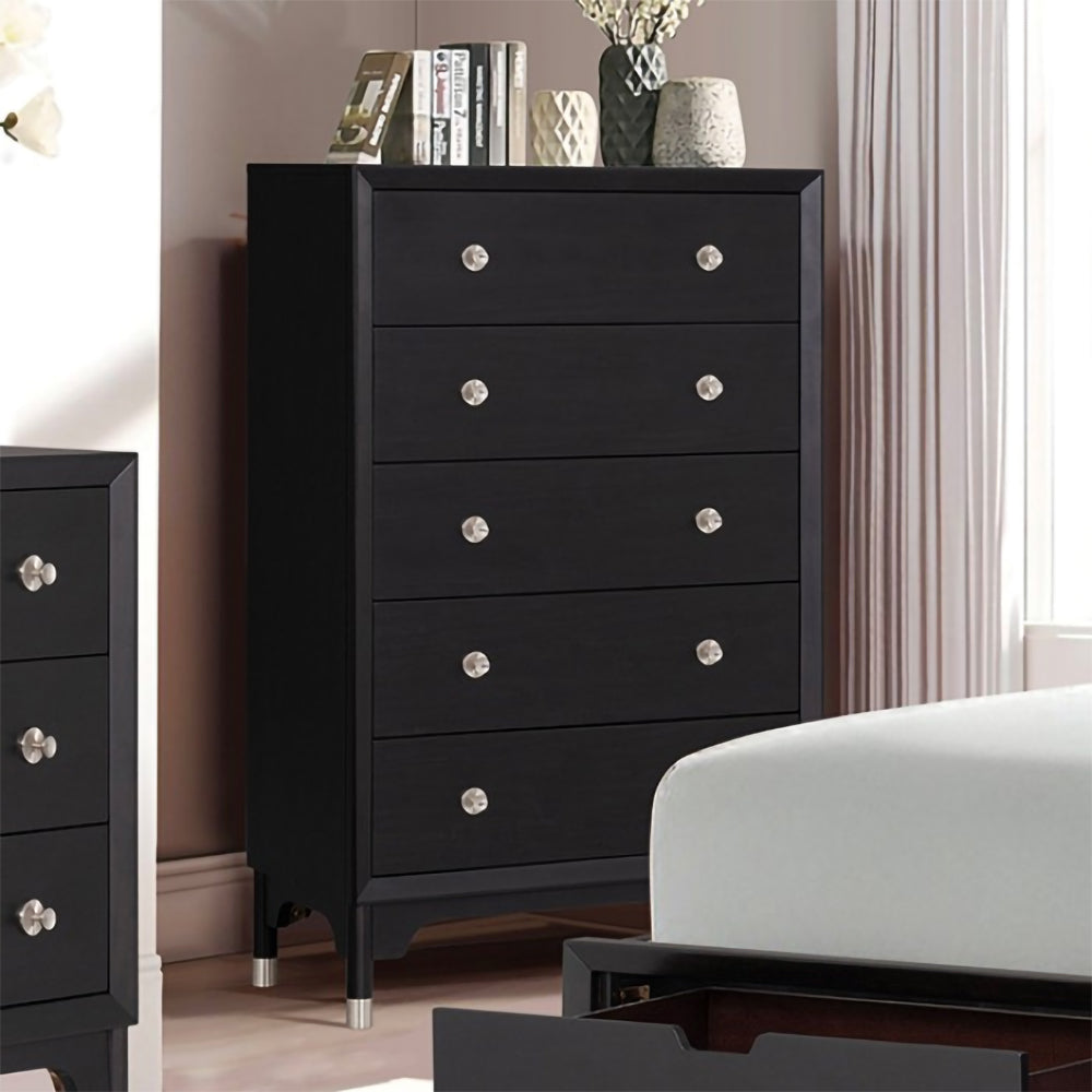 Furniture of America - Torrance - Chest, Black - FM74002BK-C view 1