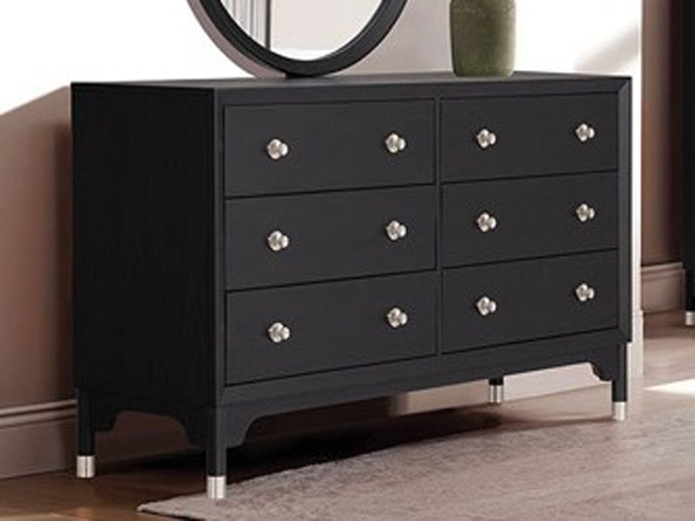 Furniture of America - Torrance Dresser in Black - FM74002BK-D View 1