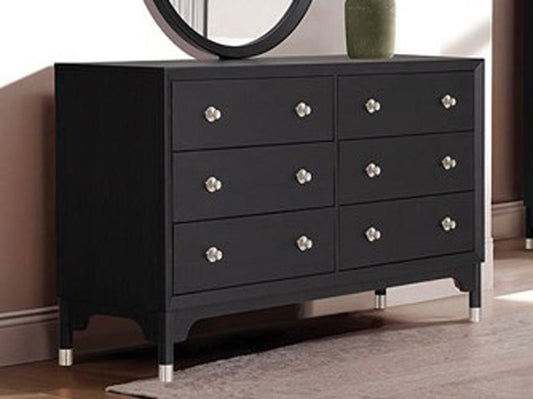 Furniture of America - Torrance Dresser in Black - FM74002BK-D View 1