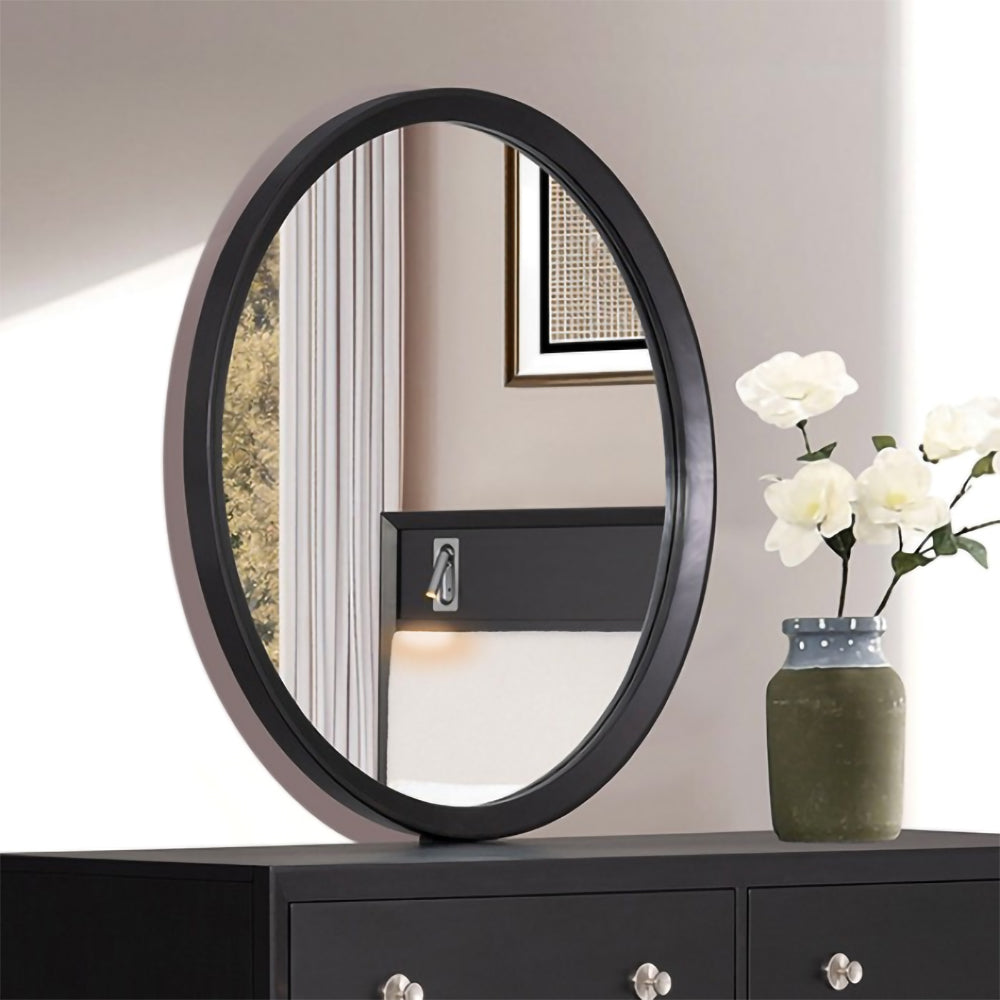 Furniture of America - Torrance - Mirror, Black - FM74002BK-M view 1