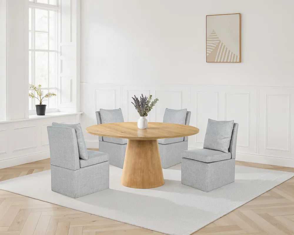 Furniture of America - Tottenham - 59" Round Table - FM3222AK-RT-59-TABLE view 2