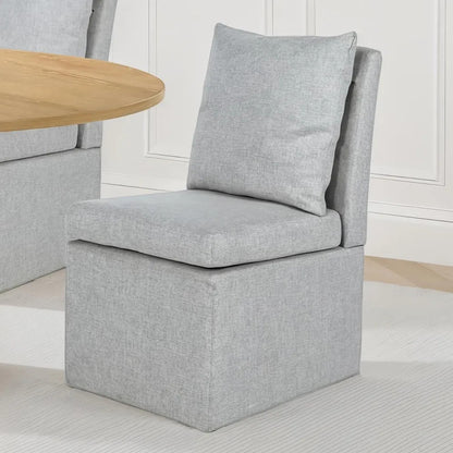 Furniture of America - Tottenham - Dining Chair w/ Caster - FM3000TP-SC view 2