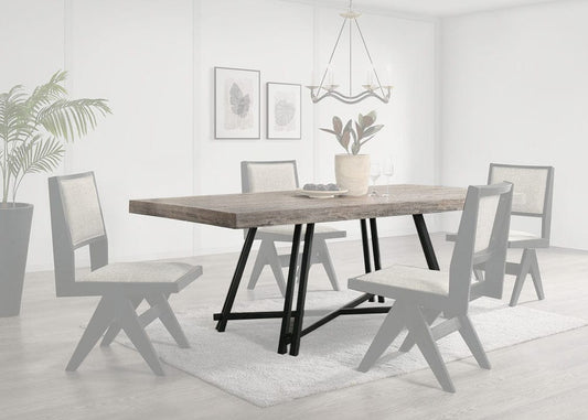 Furniture of America - Tottenham Table in Black - FM3222BK-T View 1
