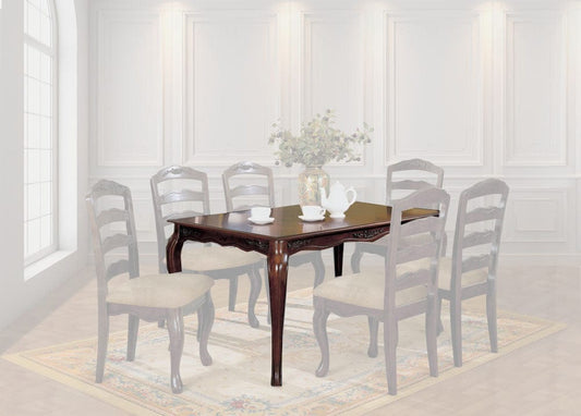 Furniture of America - Townsville 60" Dining Table in Dark Walnut - CM3109T View 1