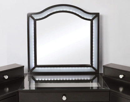 Furniture of America - Tracie Vanity Set in Obsidian Gray - FOA-DK5686DG-PK View 3