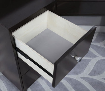 Furniture of America - Tracie Vanity Set in Obsidian Gray - FOA-DK5686DG-PK View 4