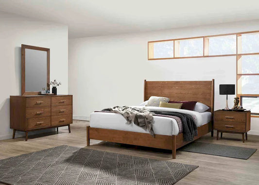 Furniture of America - Tromso - 4 Pc. Queen Bedroom Set w/ 2NS - FM7220WN-Q-5PC-2NS view 1