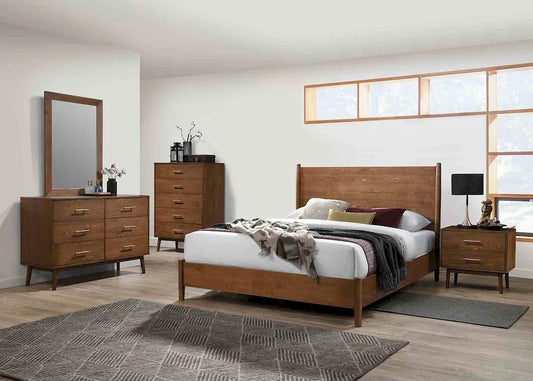 Furniture of America - Tromso - 4 Pc. Queen Bedroom Set w/ Chest - FM7220WN-Q-5PC-CHEST view 1