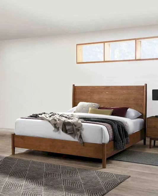 Furniture of America - Tromso - E.King Bed, Walnut - FM7220WN-EK-BED view 1