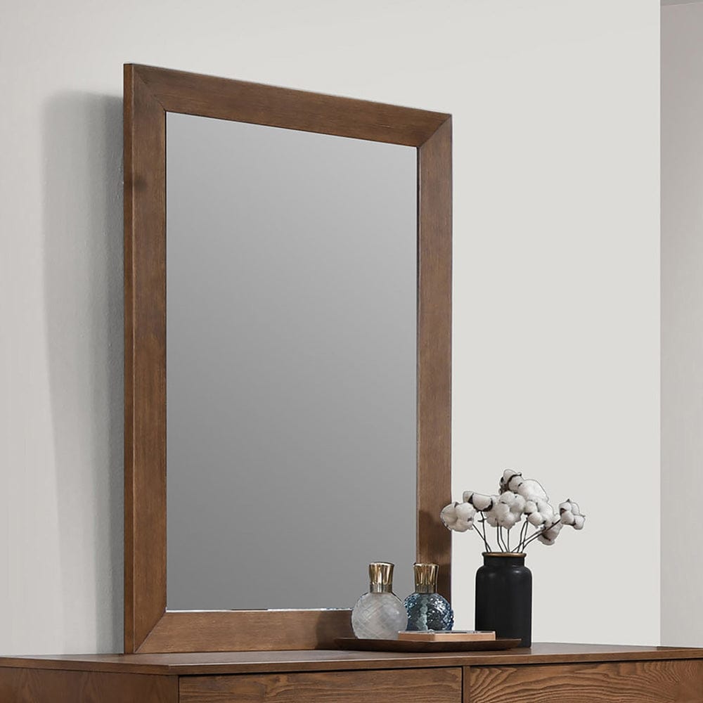 Furniture of America - Tromso Mirror in Walnut - FM7220WN-M View 1