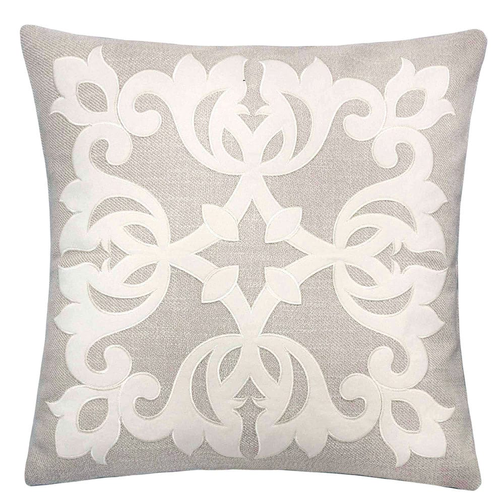 Furniture of America - Trudy 20" X 20" Pillow Set of 2 in Beige - PL8055-2PK View 1