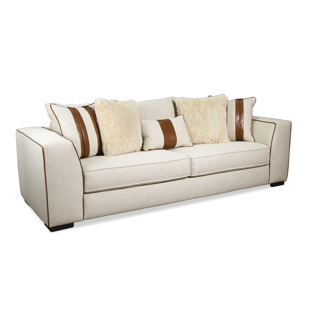Furniture of America - Ulvery Sofa in Beige/Brown - SM5185-SF View 1