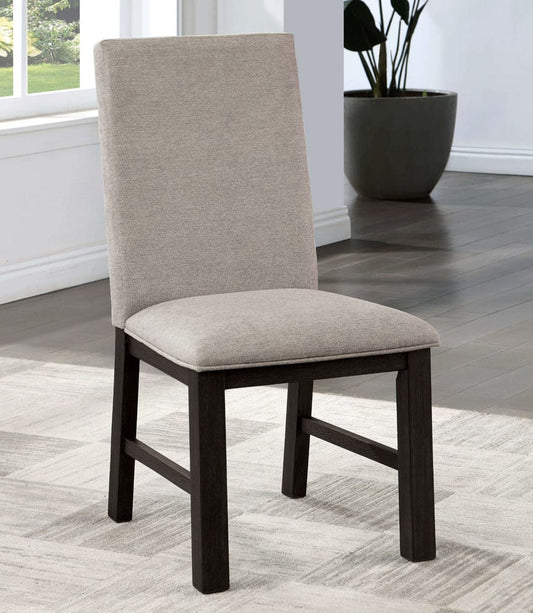 Furniture of America - Umbria 7 Pc. Dining Table Set in Antique Black/Gray - CM3252BK-T-7PC View 2