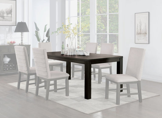 Furniture of America - Umbria Dining Table in Antique Black/Gray - CM3252BK-T View 1