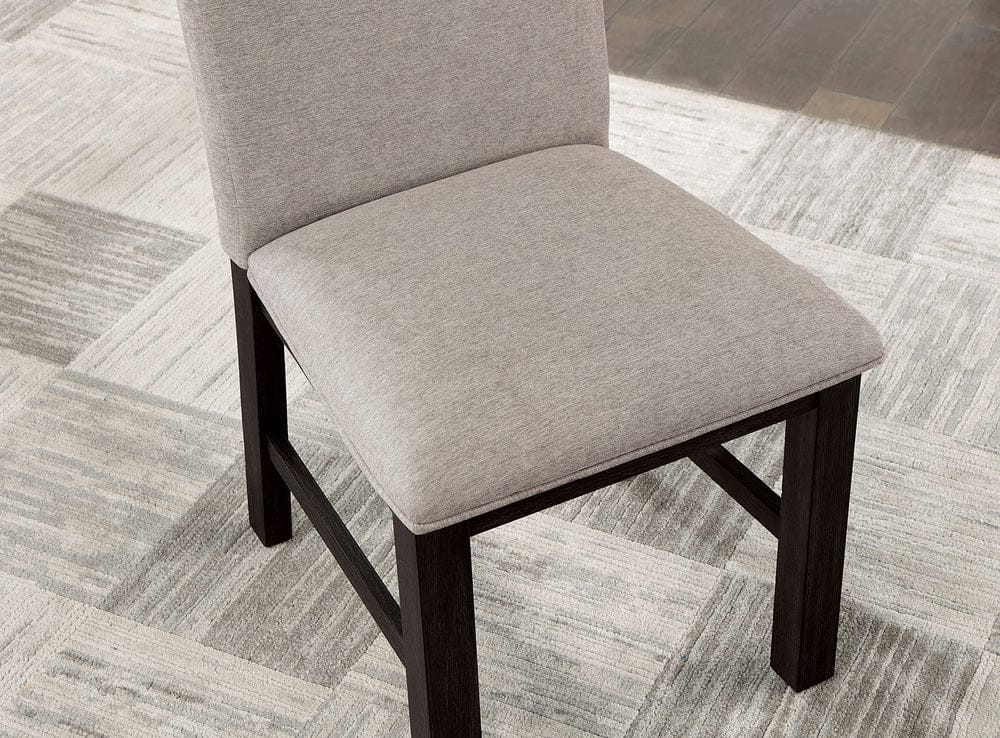 Furniture of America - Umbria Side Chair Set of 2 in Antique Black/Gray - CM3252BK-SC-2PK View 2