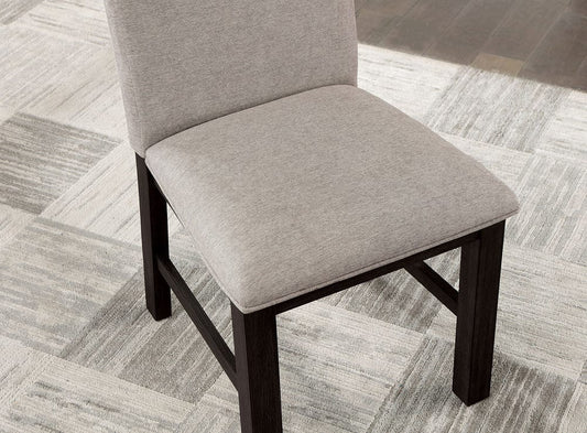Furniture of America - Umbria Side Chair Set of 2 in Antique Black/Gray - CM3252BK-SC-2PK View 2