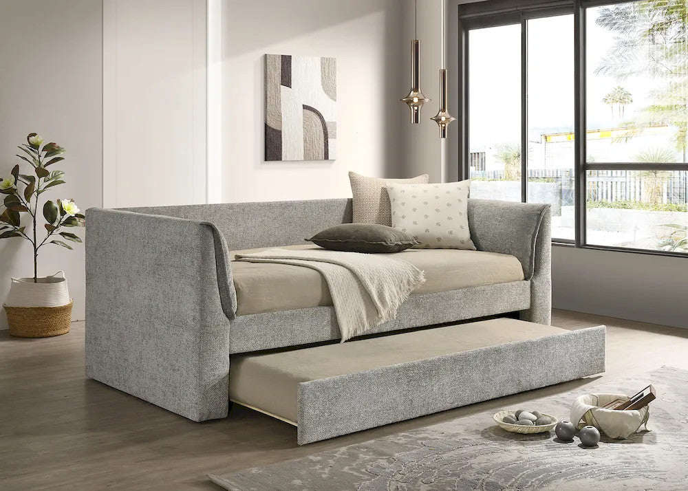 Furniture of America - Upney - Twin Daybed w/ Trundle - Slate Gray - FM1204GY-BED view 1