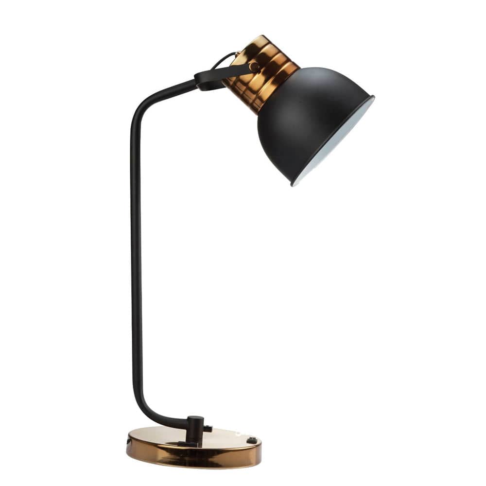 Furniture of America - Urien Table Lamp in Black/Antique Gold - L73839 View 1