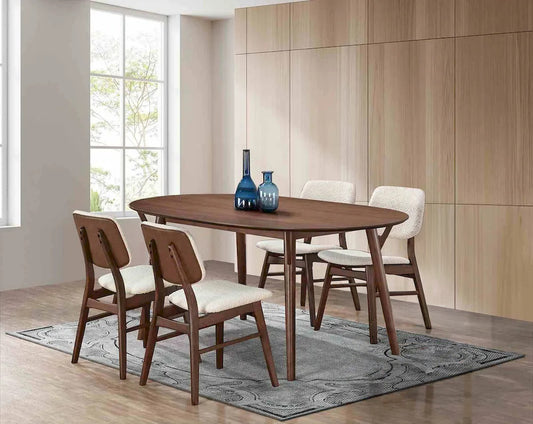 Furniture of America - Uzwil - 5 Pc. Dining Table Set - FM3214WN-T-5PC view 1
