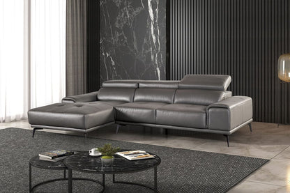 Furniture of America - Vadso Sectional, Left Chaise in Dark Gray - FM69005DG-SECT-L View 1