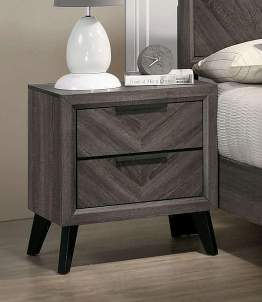 Furniture of America - Vagan Nightstand in Gray - CM7472GY-N View 1