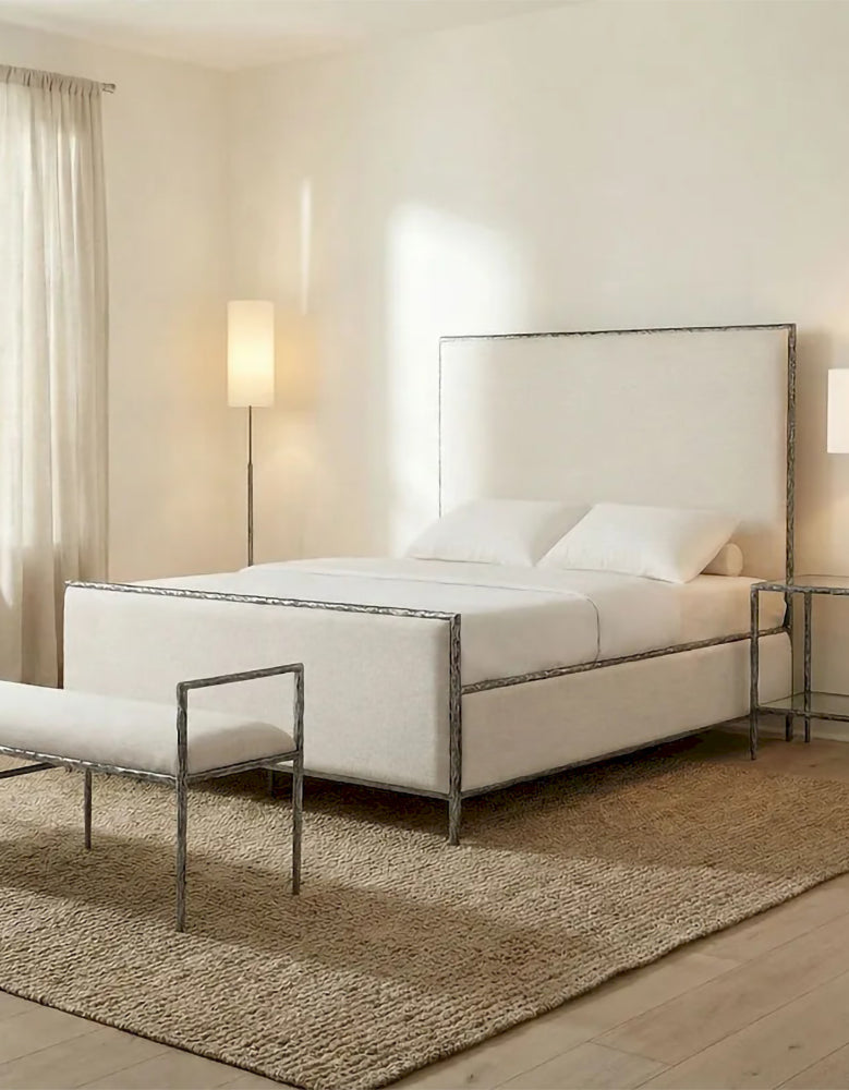Furniture of America - Valda - E.King Bed - Gunmetal - FM77000GY-EK-3A view 1