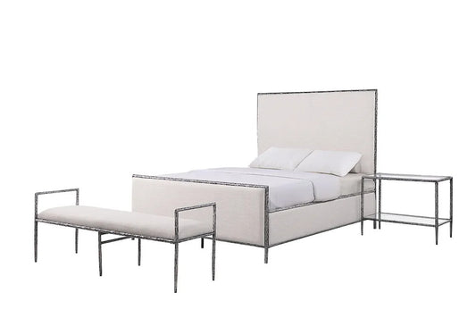 Furniture of America - Valda - E.King Bed - Gunmetal - FM77000GY-EK-3A view 2