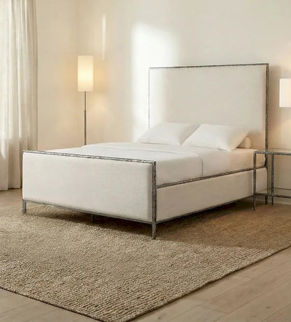 Furniture of America - Valda - Queen Bed - Gunmetal - FM77000GY-Q-3A view 1