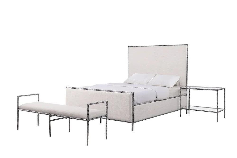 Furniture of America - Valda - Queen Bed - Gunmetal - FM77000GY-Q-3A view 2