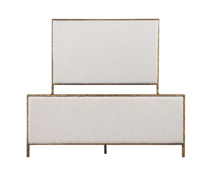 Furniture of America - Valda - Queen Bed - Matte Gold - FM77000GD-Q-3A view 4
