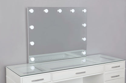Furniture of America - Valentina Vanity Set in Luminous White - FOA-DK5682WH-PK View 3