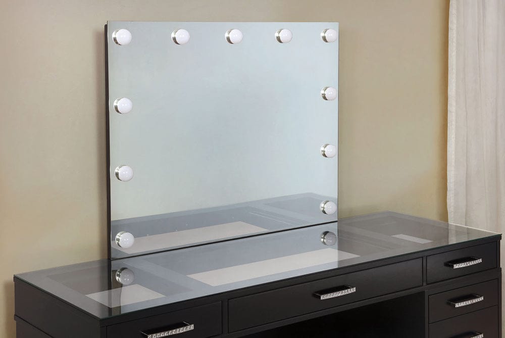 Furniture of America - Valentina Vanity Set in Obsidian Gray - FOA-DK5682DG-PK View 3