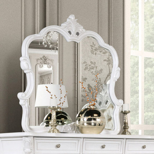 Furniture of America - Valentini Mirror in White - FM7419WH-M View 1