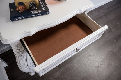 Furniture of America - Valentini Nightstand in White - FM7419WH-N View 3