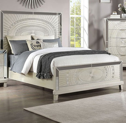 Furniture of America - Valletta E.King Bed in Champagne - FOA7157EK-BED View 1