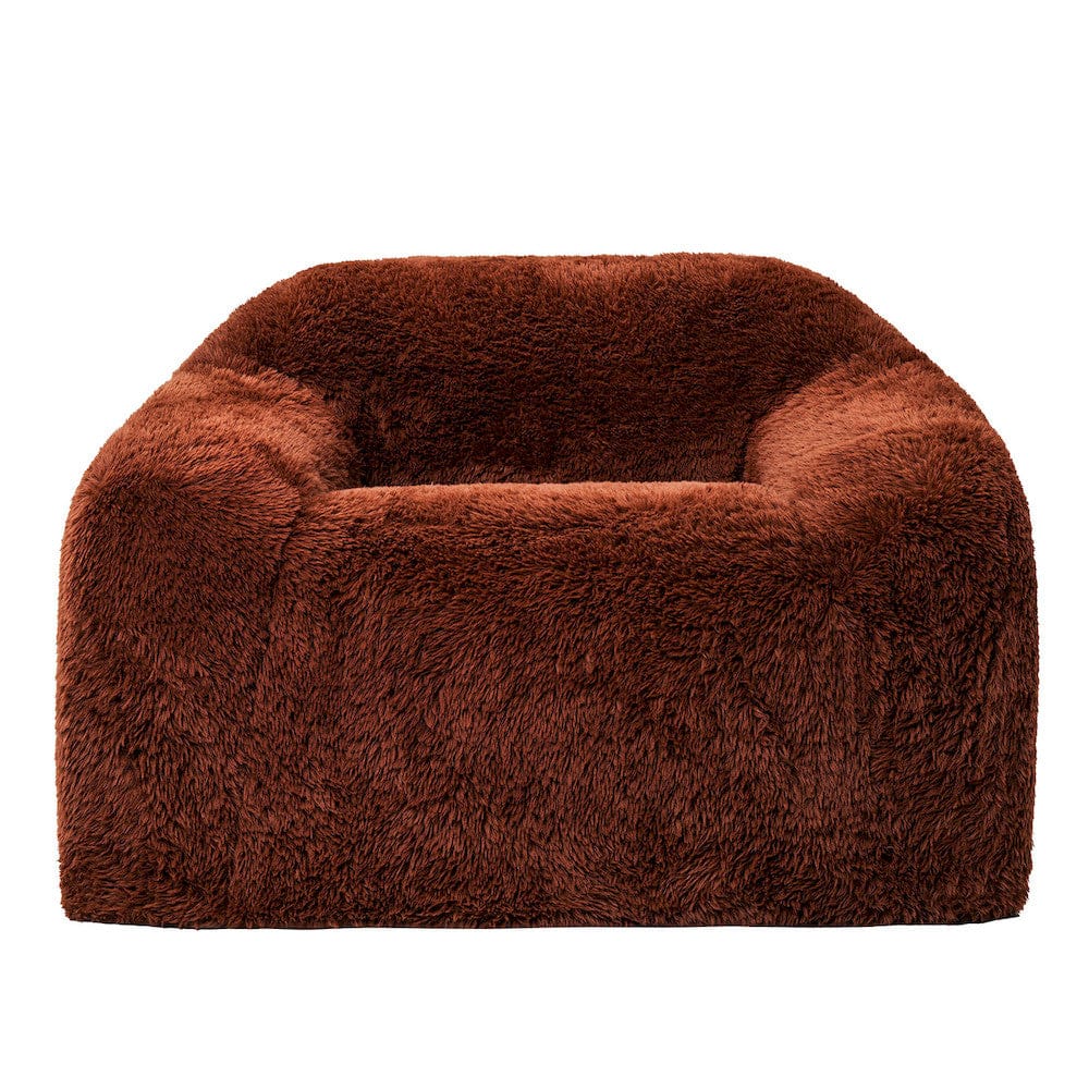 Furniture of America - Vander Compressed Accent Chair, Cedar Brown - FM67009OR-CH view 3